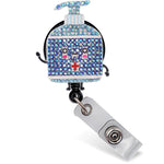 Sanitizer Sparkle And Shine Badge Reel