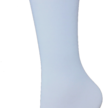 Solid White Compression Socks