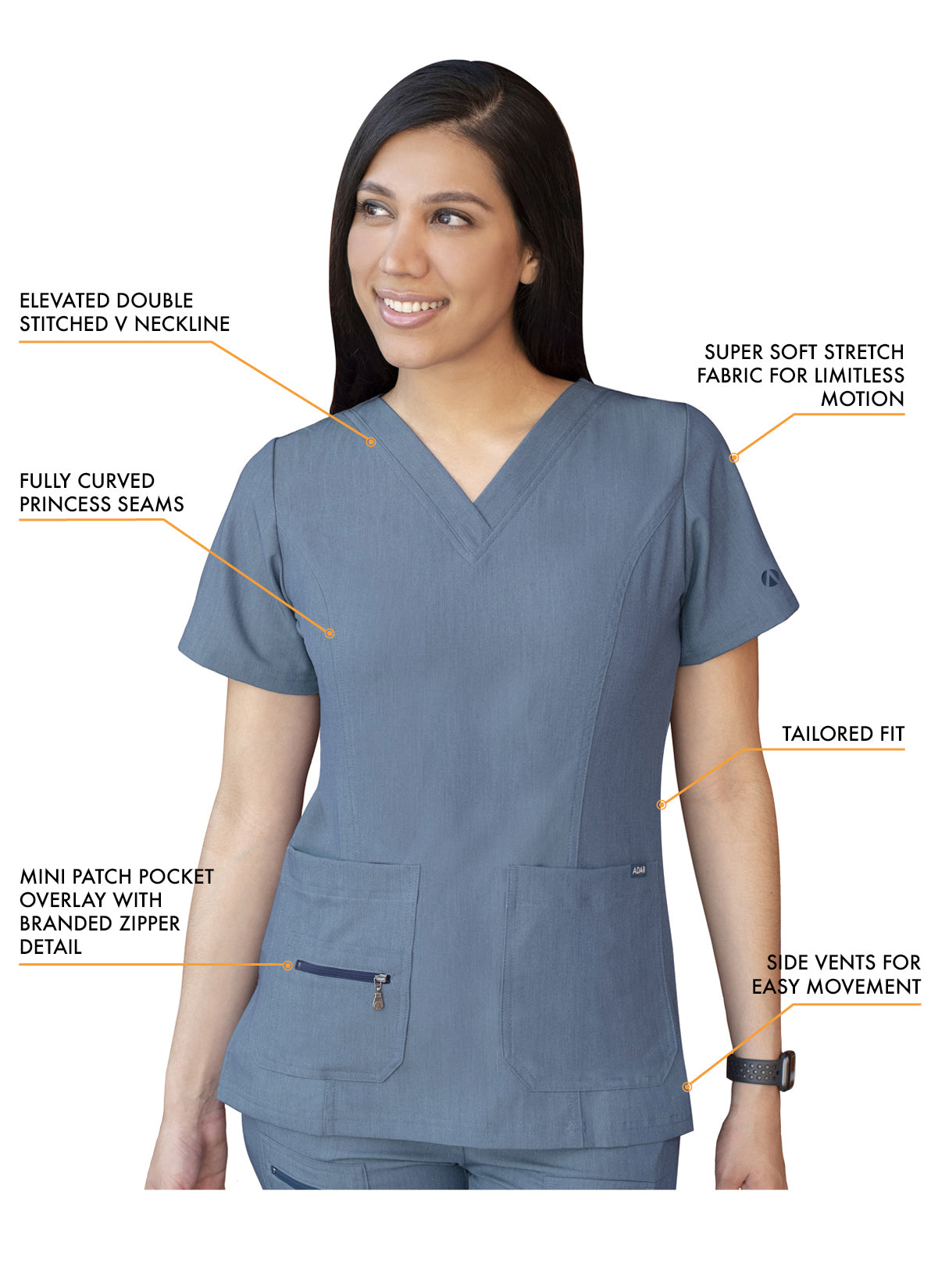 Women's Breakthrough Plus Scrub Set    ****HEATHER COLLECTION**** - A & K scrubs and more,LLC