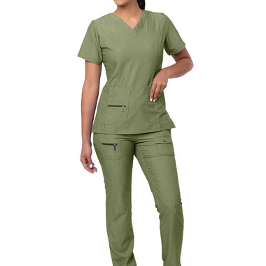 Women's Breakthrough Plus Scrub Set    ****HEATHER COLLECTION**** - A & K scrubs and more,LLC