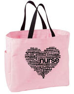 CNA Heart Tote Bag - A & K scrubs and more,LLC