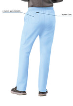 ADAR Addition Men's Slim Leg Cargo Drawstring Pant  **Fashion Colors** - A & K scrubs and more,LLC