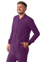 Addition Men's Bomber Zipped Jacket - A & K scrubs and more,LLC