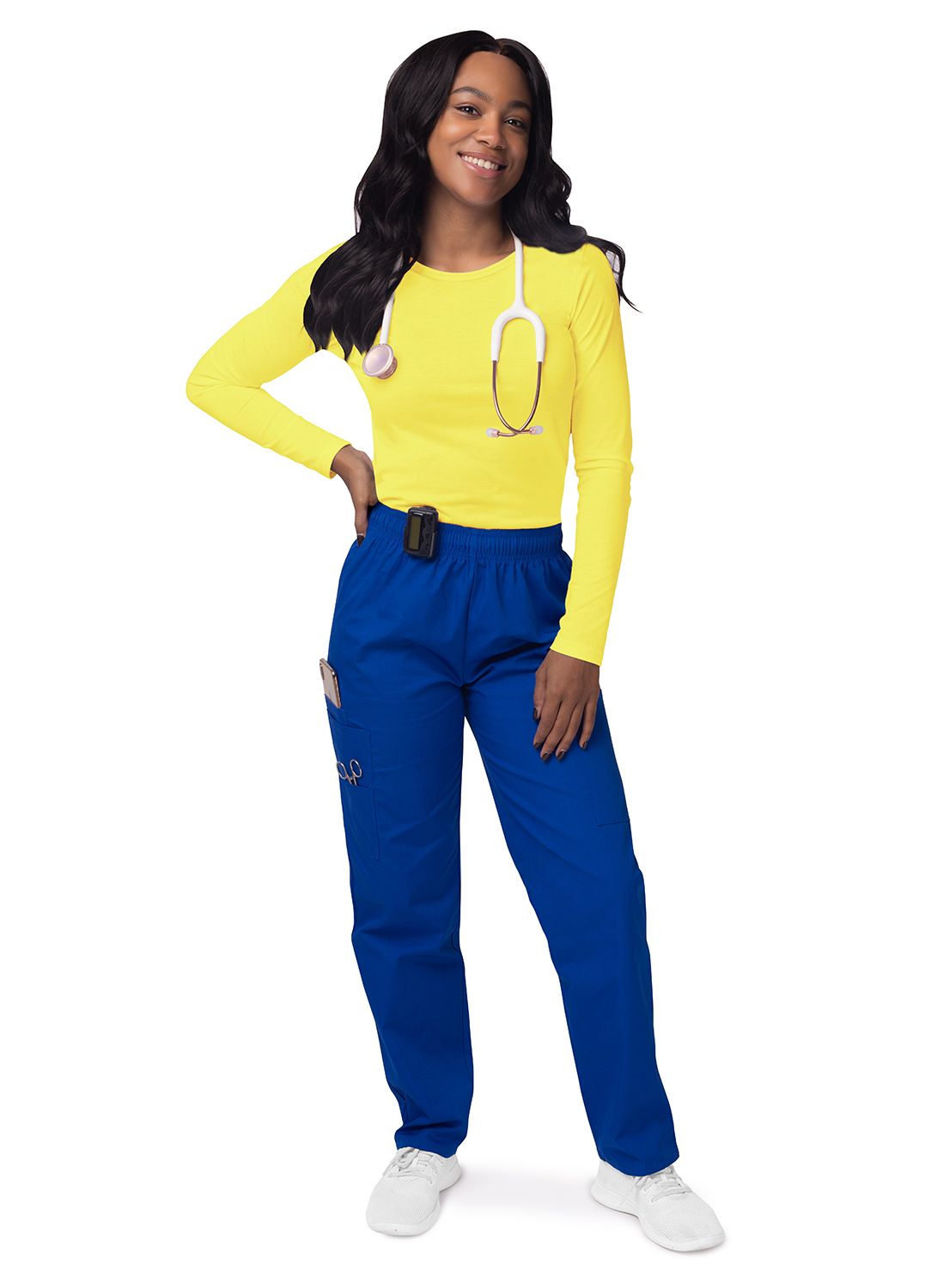 Women's Long Sleeve Comfort Underscrub Tee - A & K scrubs and more,LLC