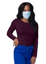 Women's Long Sleeve Comfort Underscrub Tee - A & K scrubs and more,LLC