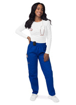 Women's Long Sleeve Comfort Underscrub Tee - A & K scrubs and more,LLC