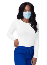 Women's Long Sleeve Comfort Underscrub Tee - A & K scrubs and more,LLC